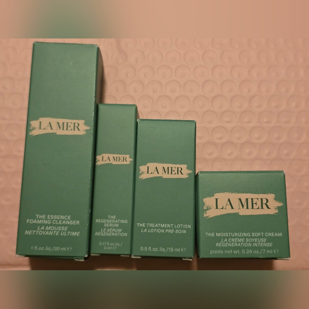 La Mer Luxury Skincare Gift Set – 4 Piece Travel Sized - NEW IN BOX
